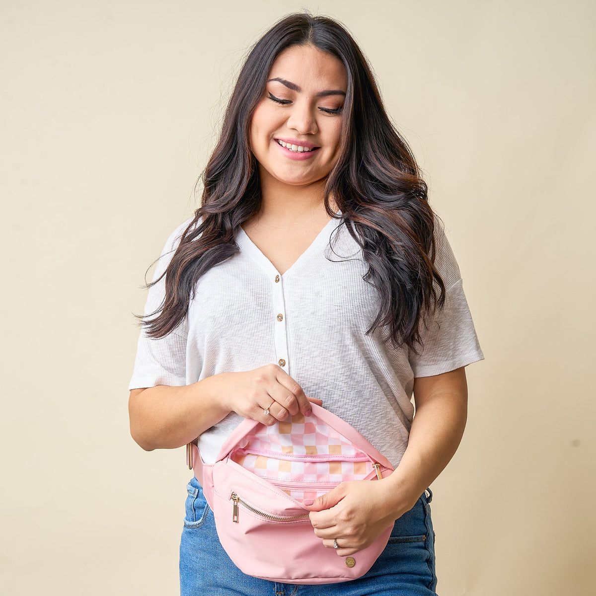 Dusty Blush XL Belt Bag
