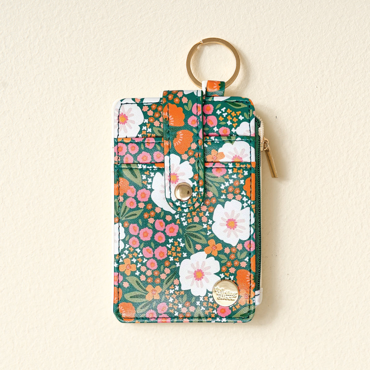 Keychain Card Wallet - Sweet Meadow Floral