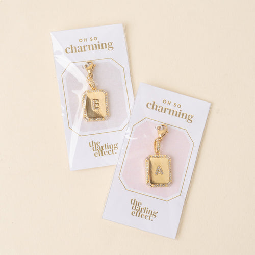 Letter Initial Jewelry Charm