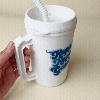 Alpha Chi Omega 22oz Retro Sparkle Mega Mug