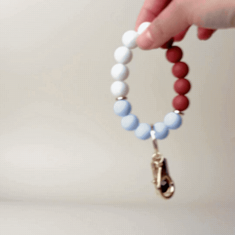 Alpha Phi Hands-Free Keychain Wristlet