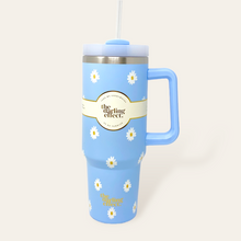 Load image into Gallery viewer, Dancing Daisy Blue Take Me Everywhere Tumbler - 40 oz
