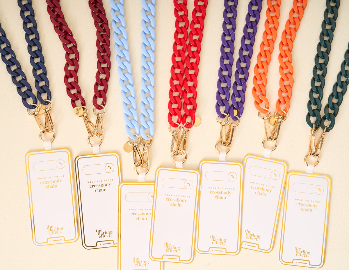 Dark Green Game Day Phone Chains