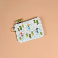 Aprés Ski Handcrafted Beaded Pouch