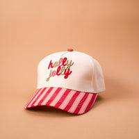 Holly Jolly Classic Canvas Hat