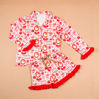 Mistletoe Magic Sweet Dreams Pajama Shorts Set
