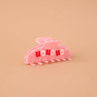 Ho Ho Ho Word Up Claw Clip
