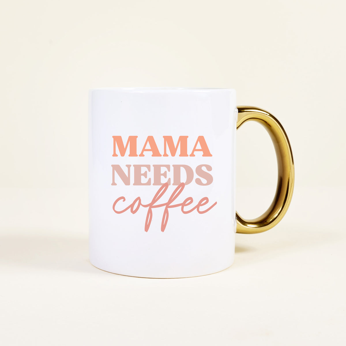 Mama Needs Coffee 11 oz Cozy Cute Ceramic Mug