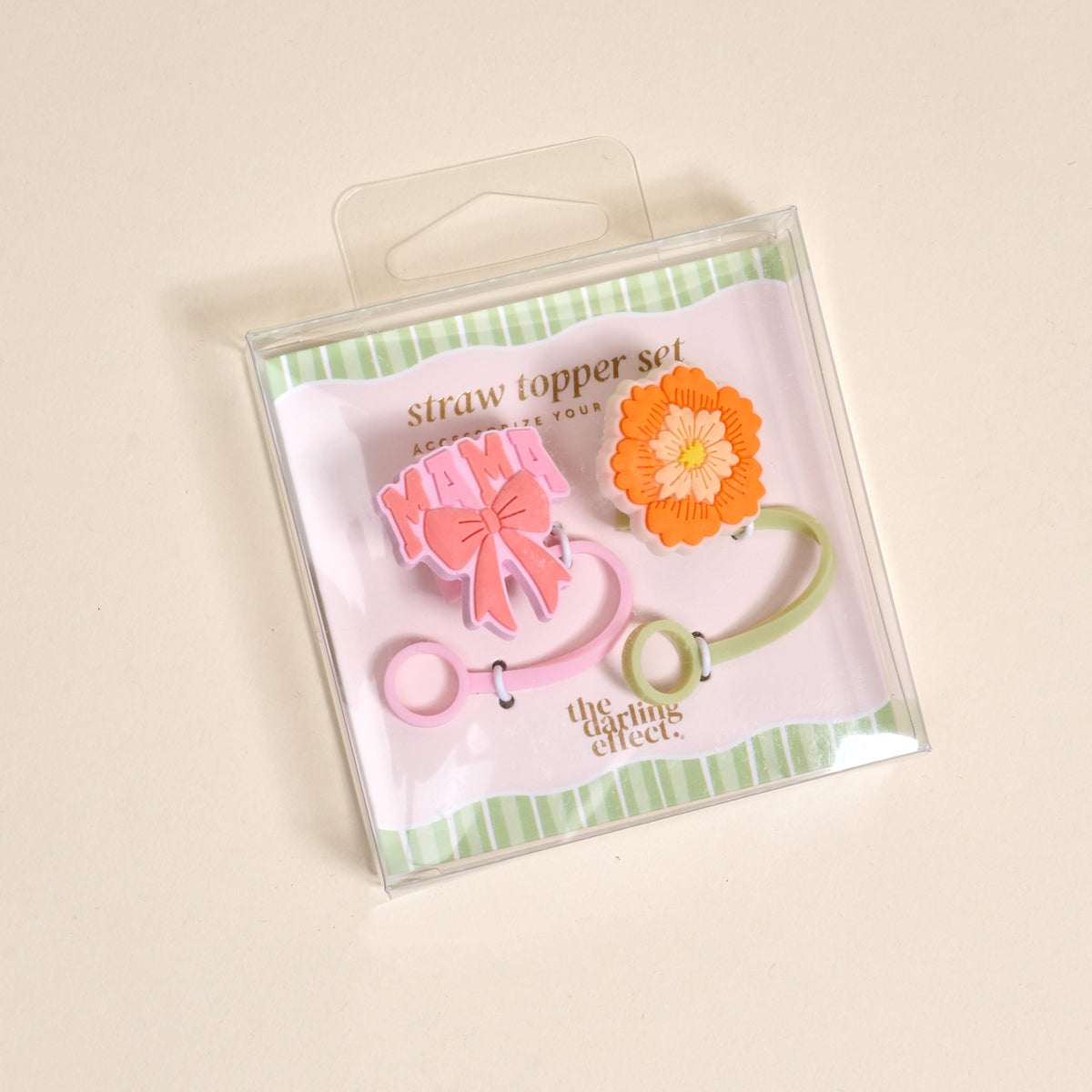 Made for Mama Straw Topper Set