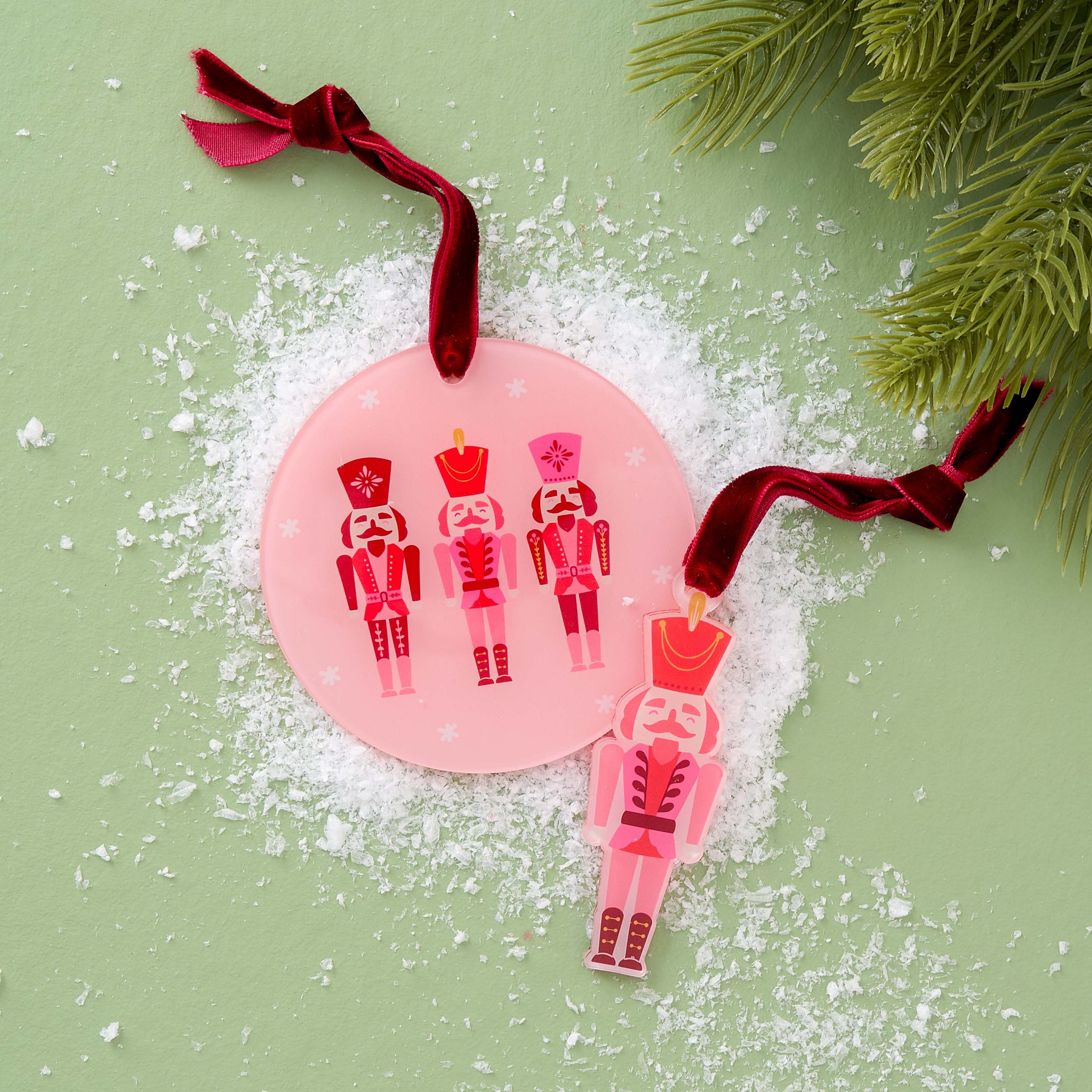 Holiday Tree Ornament -Nutcrackers