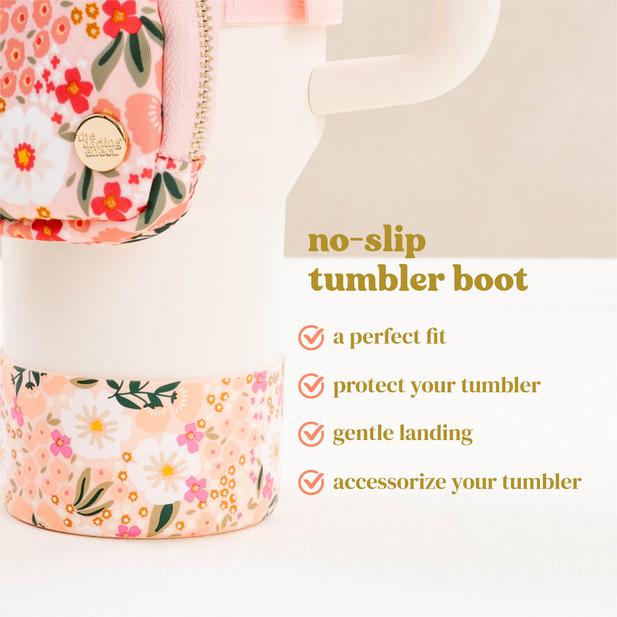 Sweet Meadow Pink Tumbler Boot