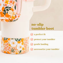 Load image into Gallery viewer, No-Slip Tumbler Boot - Sweet Meadow Orange Tan
