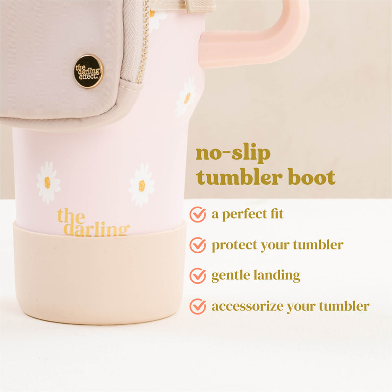 Tan Tumbler Silicone Boot