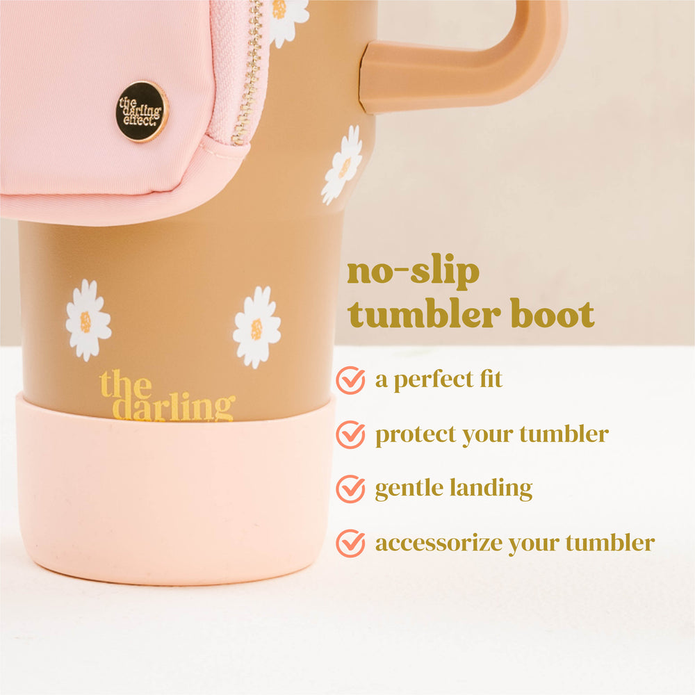 No-Slip Tumbler Boot - Pink