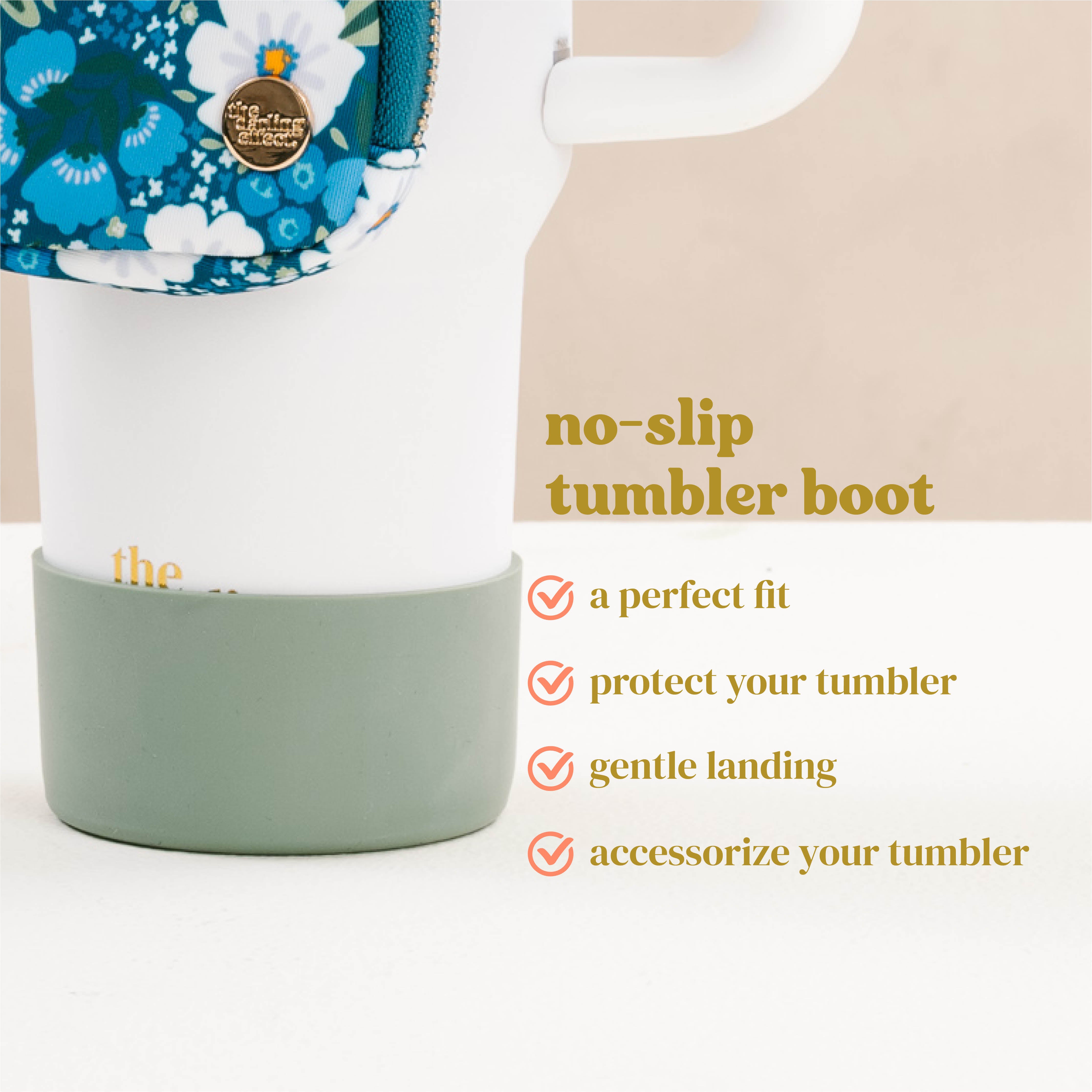 No-Slip Tumbler Boot - Sage