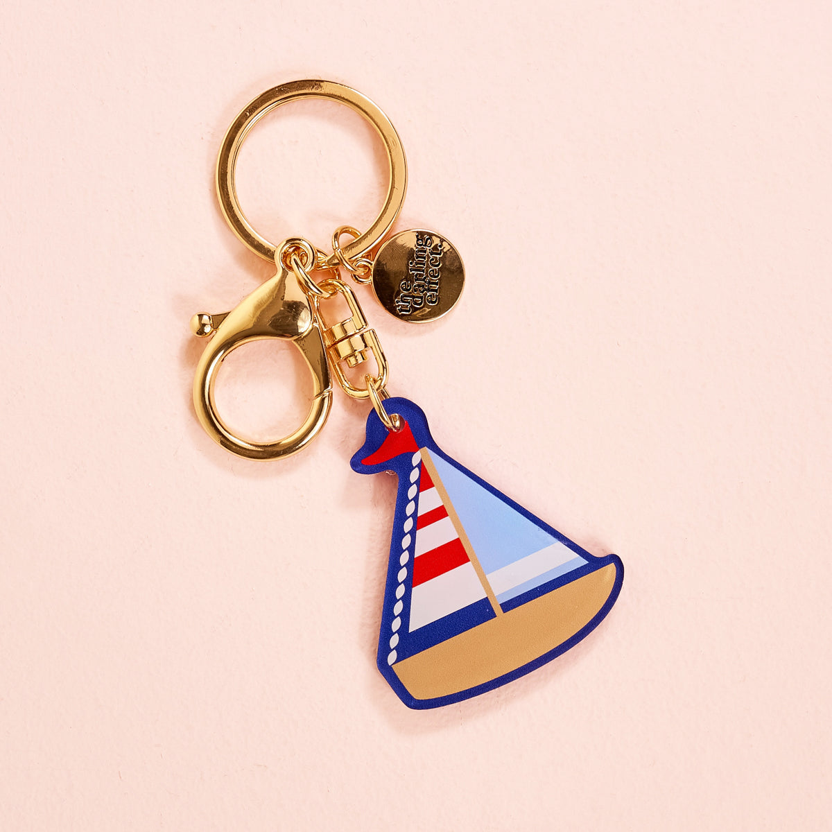 Sailboat Acrylic Keychain