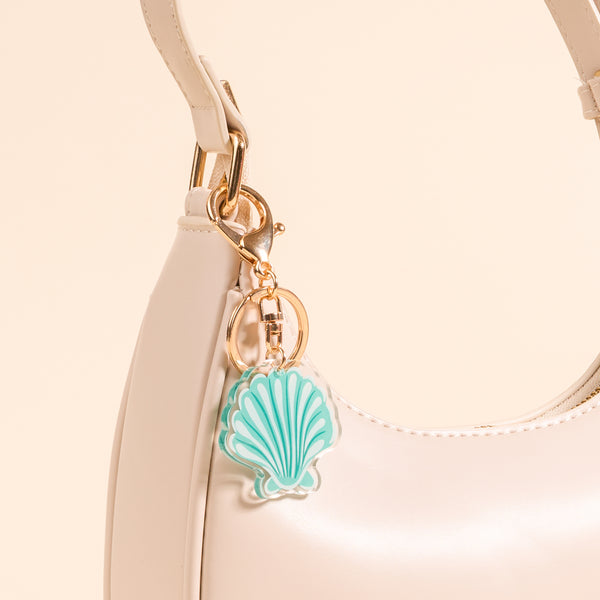 Seashell Acrylic Keychain