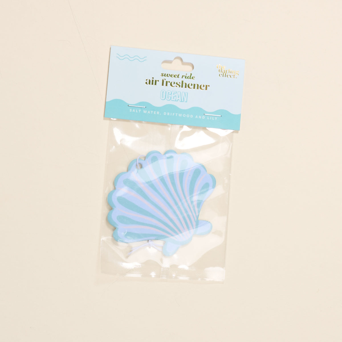 Seashell Sweet Ride Car Air Freshener