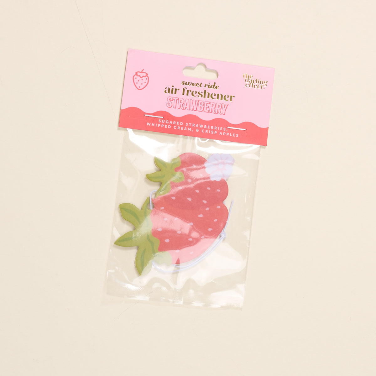 Strawberries Sweet Ride Car Air Freshener
