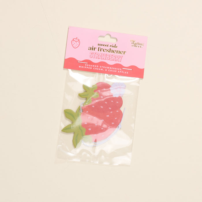 Strawberries Sweet Ride Car Air Freshener