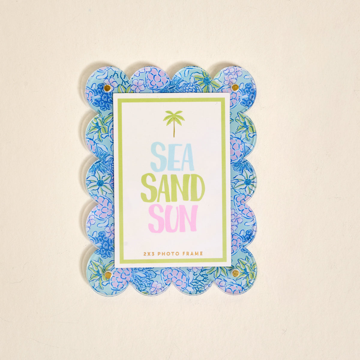 Coastal Cove Mini Acrylic Picture Frame Magnet