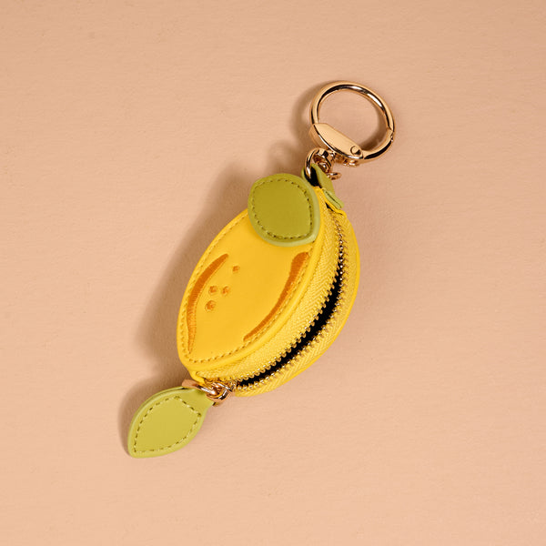 Lemon Fruit Market Bag Charm