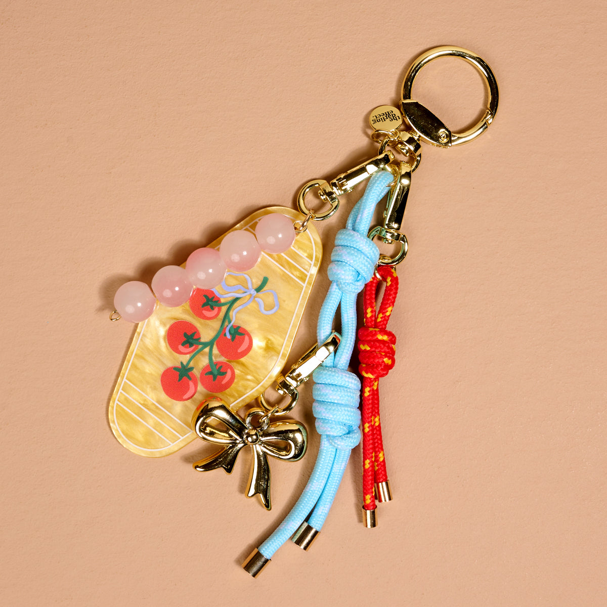 Off the Vine Motel Keychain Bag Charm