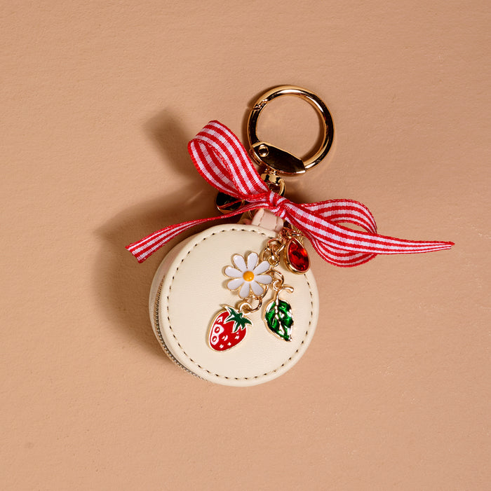 Strawberry Shortcake Travel Jewelry Case Bag Charm