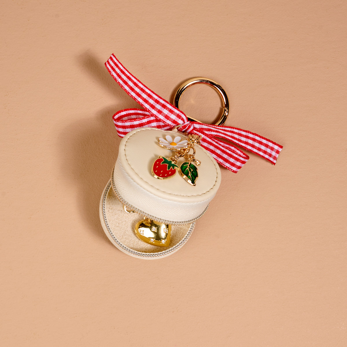 Strawberry Shortcake Travel Jewelry Case Bag Charm
