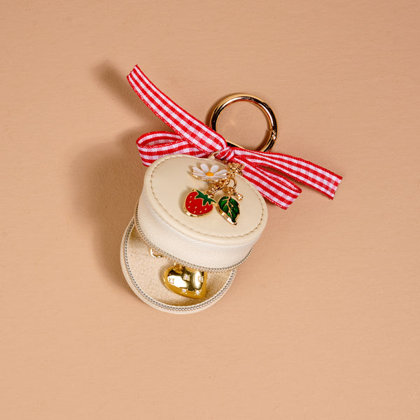 Strawberry Shortcake Travel Jewelry Case Bag Charm