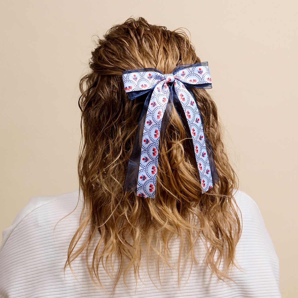 All-American Darling Lovely Layered Hair Bow