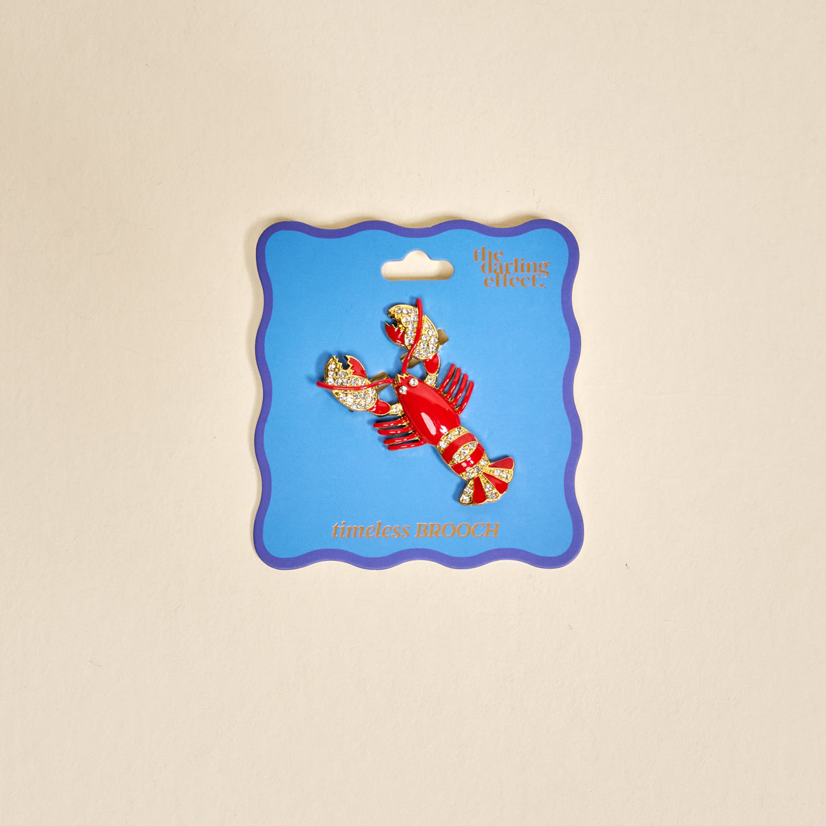 Dazzle Lobster Timeless Brooch