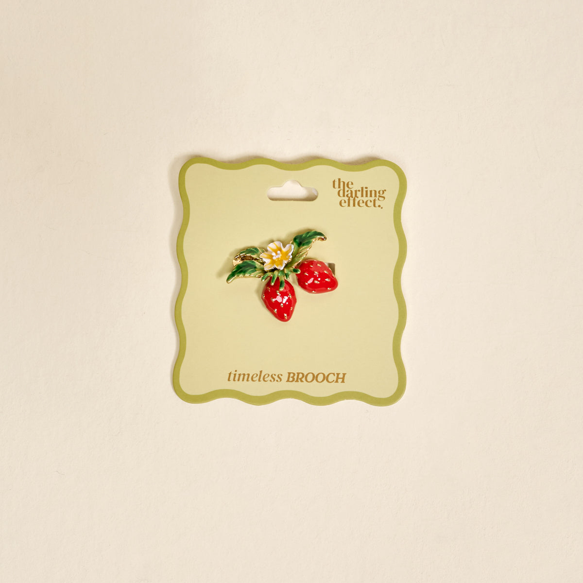 Strawberry Duo Timeless Brooch