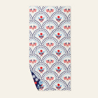 All-American Darling XL Quick-Dry Beach Towel
