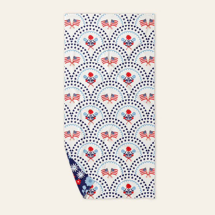 All-American Darling XL Quick-Dry Beach Towel