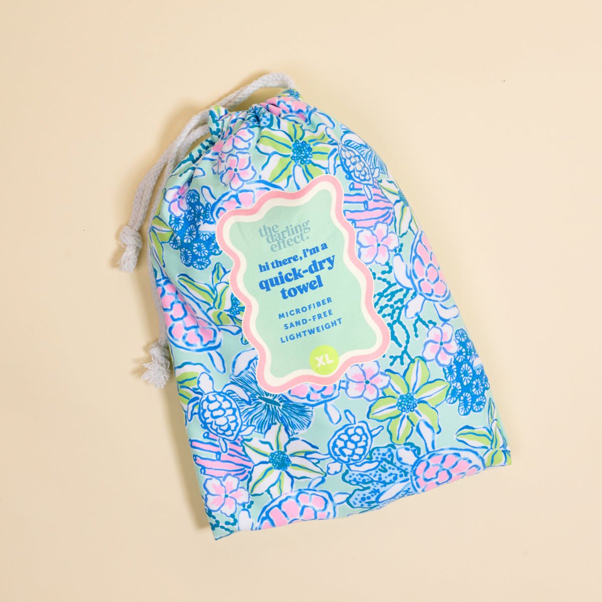 Coastal Cove XL Quick-Dry Beach Towel – The Darling Effect