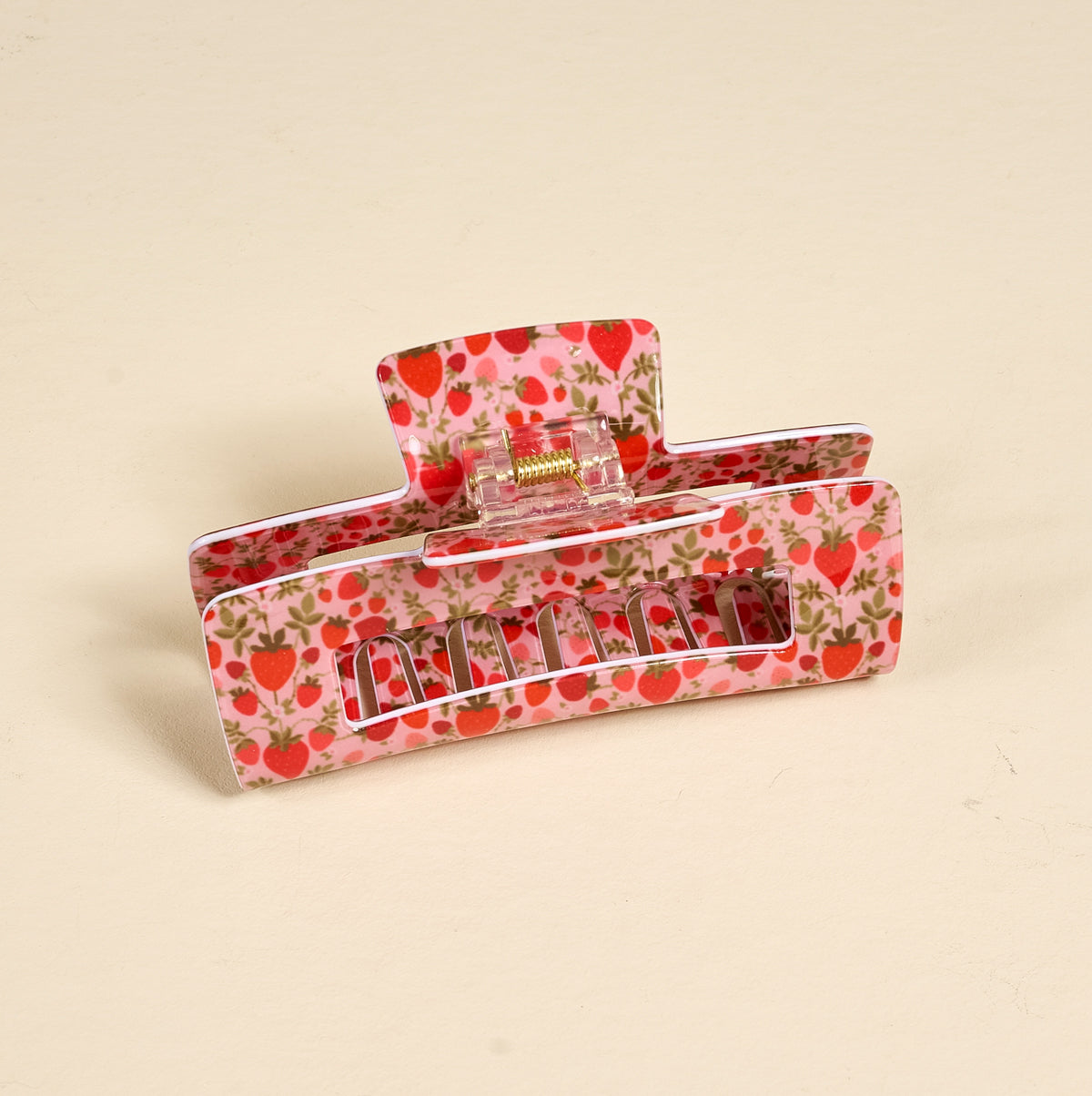 Strawberry Fields Claw Clip