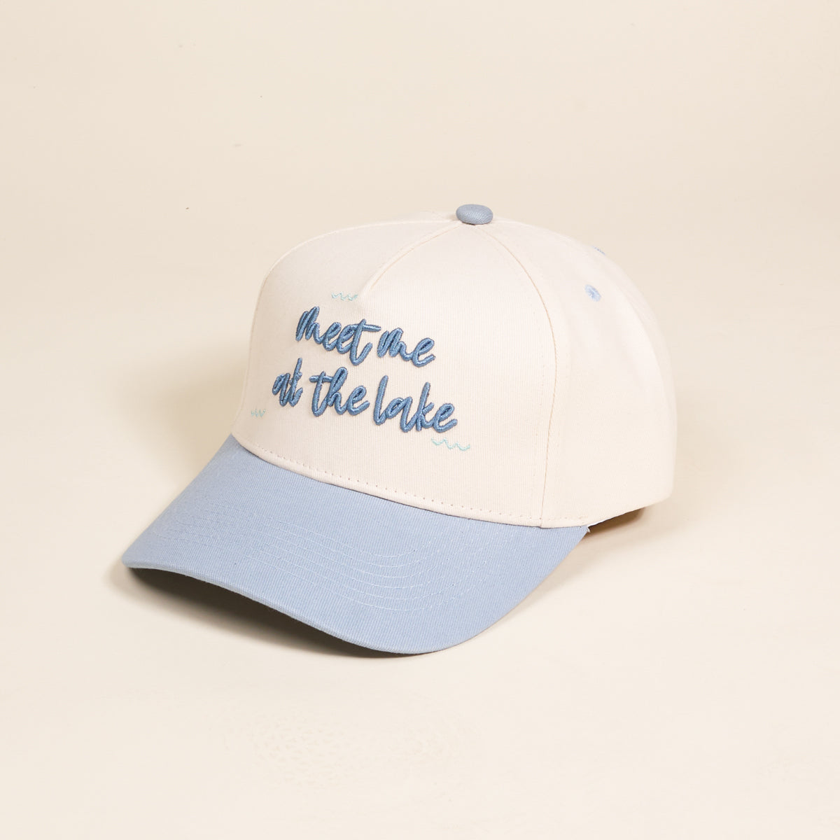 Meet Me at the Lake Classic Canvas Hat