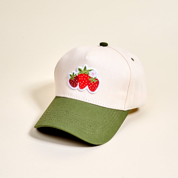 Strawberry Patch Classic Canvas Hat