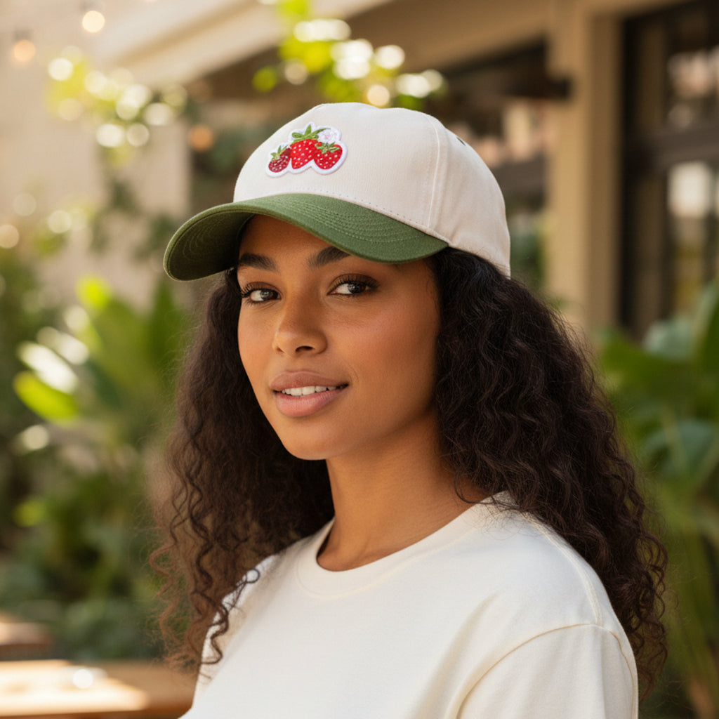Strawberry Patch Classic Canvas Hat