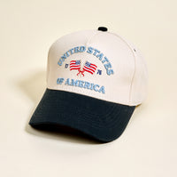 United States of America Classic Canvas Hat