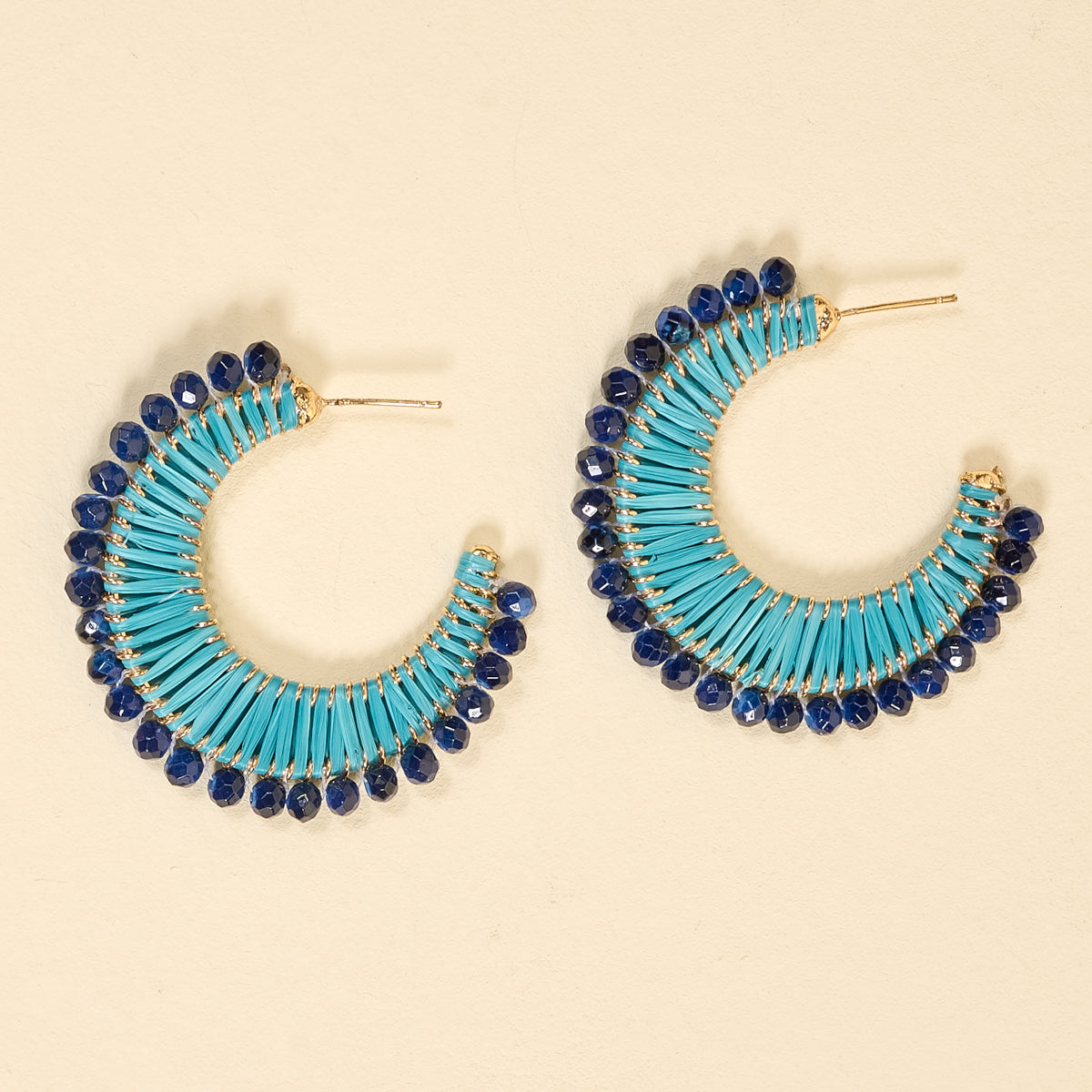 Coastal Blue It-Girl Earrings