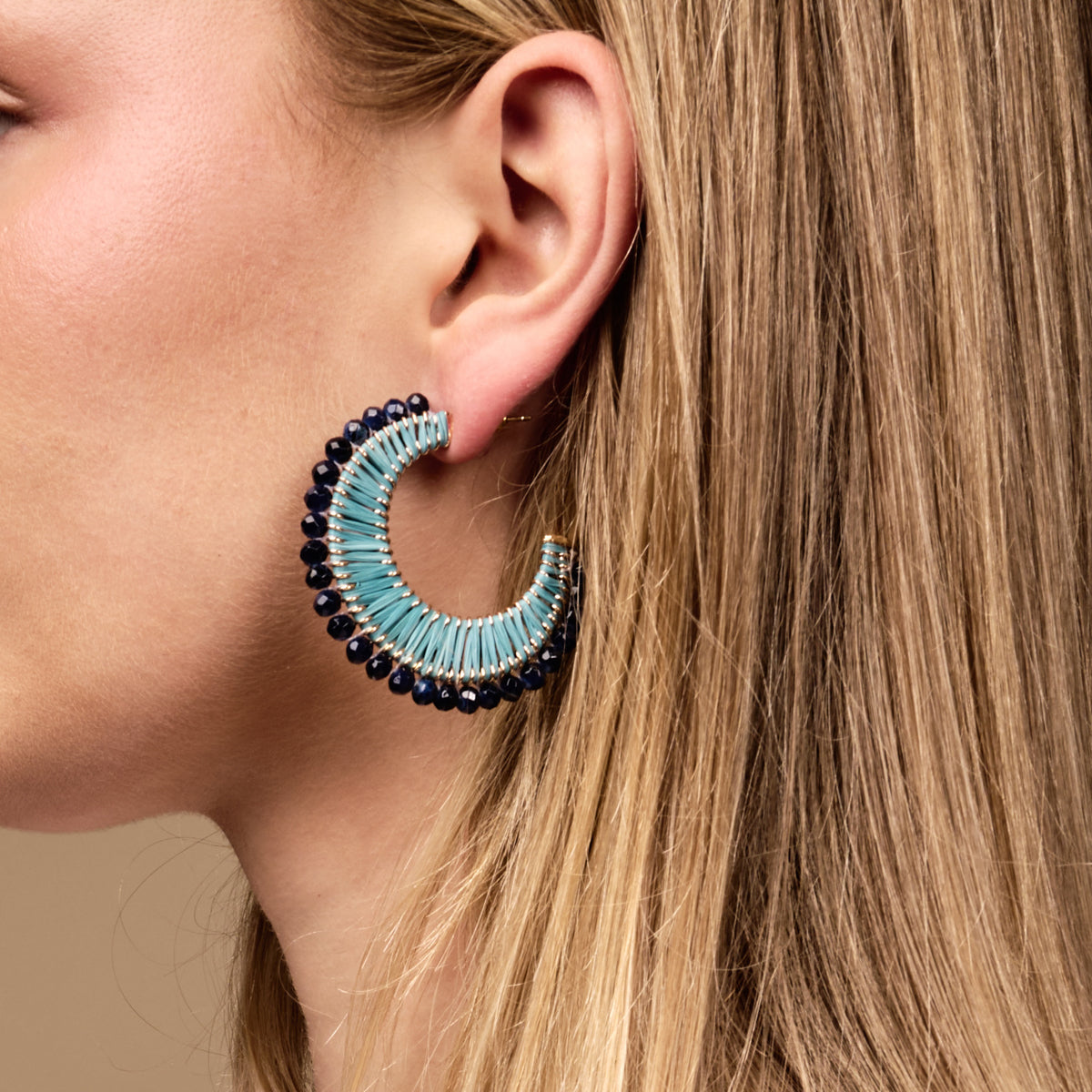 Coastal Blue It-Girl Earrings