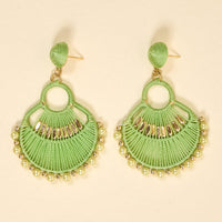 Green Paloma Drop Earrings