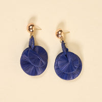 Navy Pretty and Polished Earrings