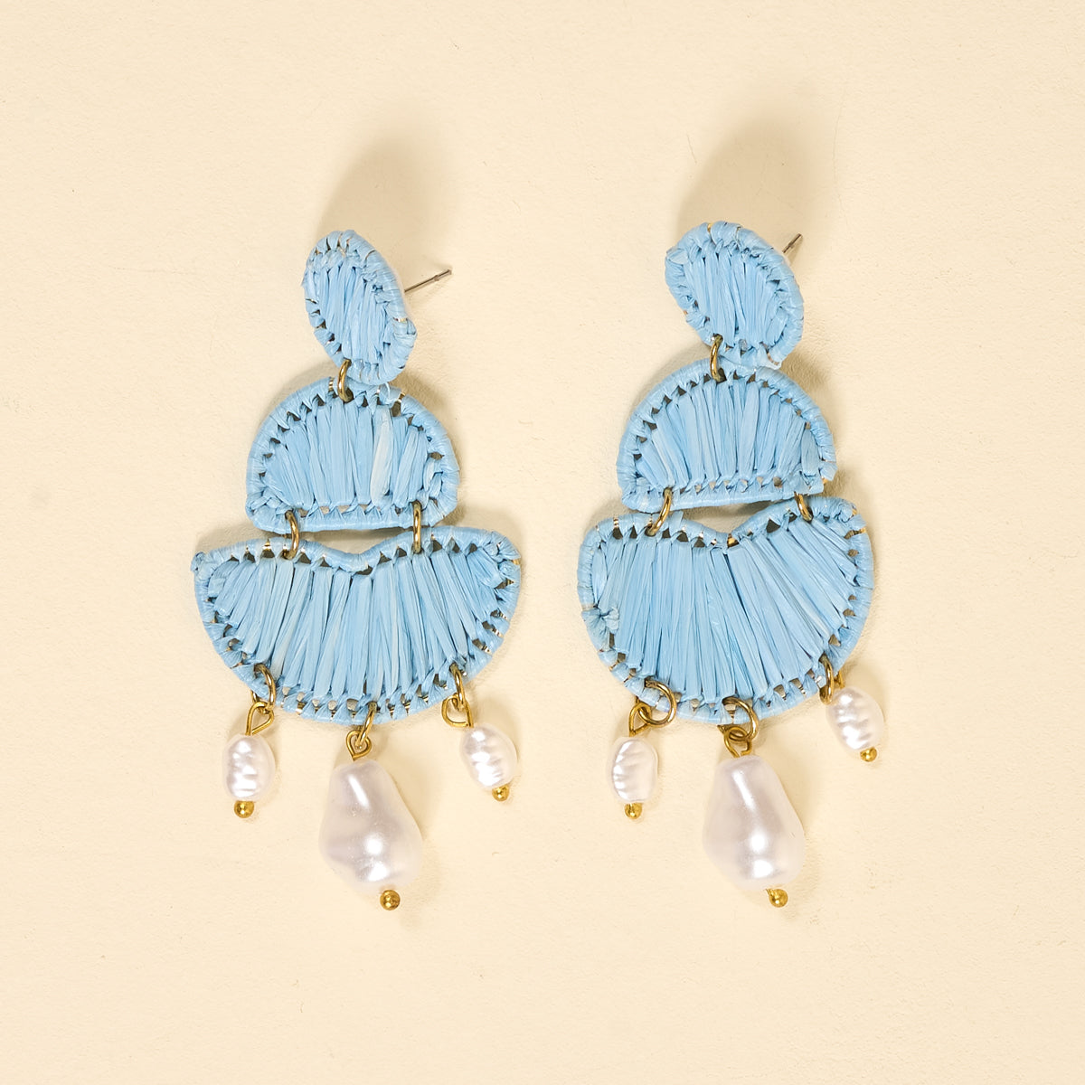 Blue Pearl Affair Earrings