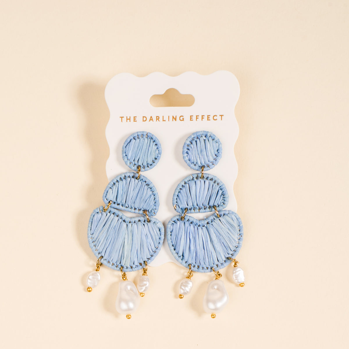Blue Pearl Affair Earrings