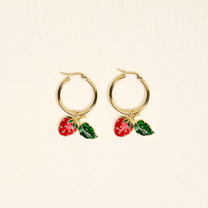 Berrylicious Signature Hoop Earrings
