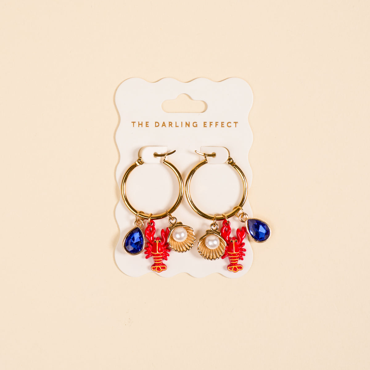 Under the Sea Signature Hoop Earrings