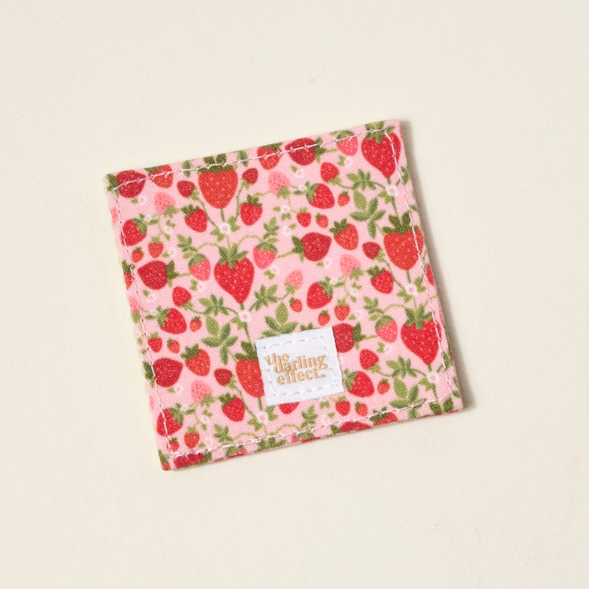 Strawberry Fields Corner Keeper Fabric Bookmark